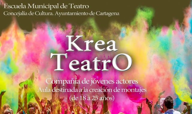 Abierto el plazo de matrícula en la Escuela Municipal de Teatro