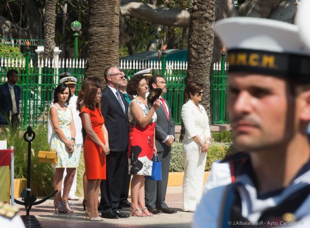 La Armada celebra el día de la Virgen del Carmen en Cartagena
