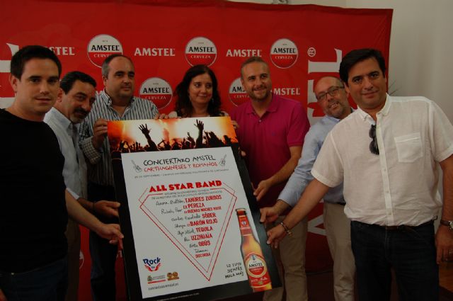 DISCORDIA serán teloneros del 'Conciertazo Amstel Carthagineses y Romanos' 2015