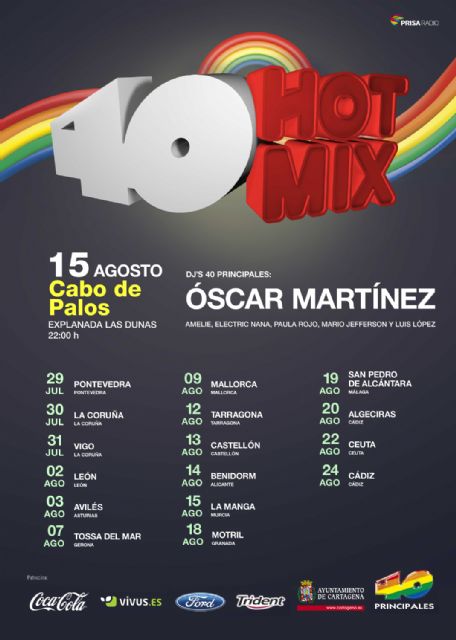 La gira 40 Hot Mix llega a Cabo de Palos