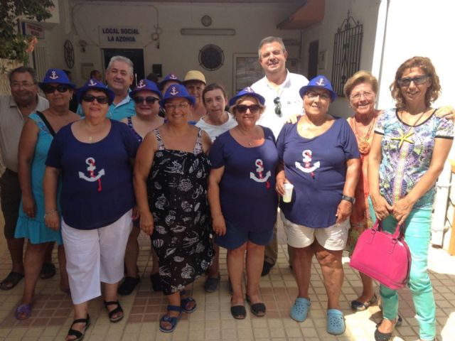 Comida de convivencia en el Club de Mayores de La Azohía