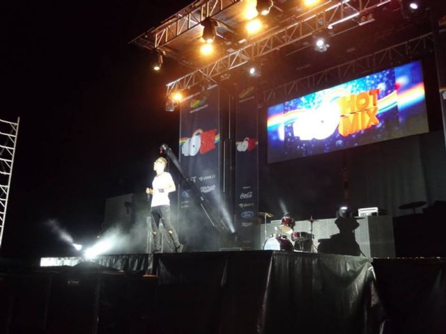 Hot Mix en las Dunas de Cabo de Palos con la Gira de los 40 Principales
