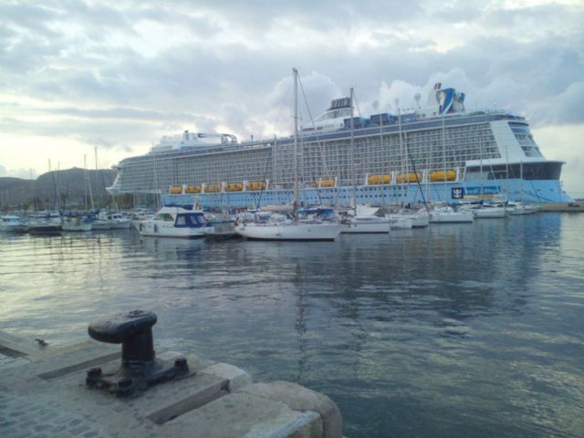 El Anthem of the Seas recala por tercera vez en Cartagena