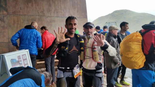 Andrés Lledó completa las cinco primeras etapas de la Transalpine Run