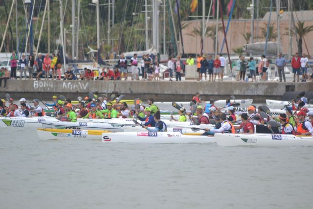 Cartagena echa el cierre a un sobresaliente Campeonato Nacional de Kayak de Mar