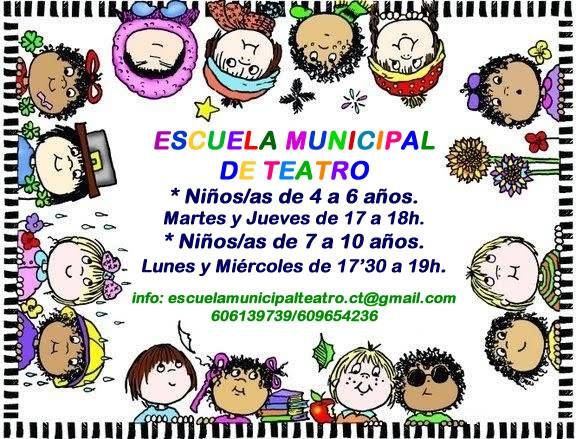 Abierto el plazo de matrícula en la Escuela Municipal de Teatro de Cartagena