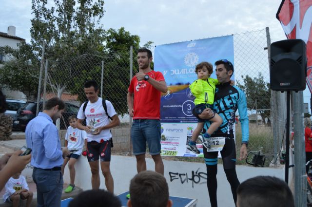 Francisco Yedra y Cecilia Sopeña, los mejores del Duatlón Cross de Molinos Marfagones