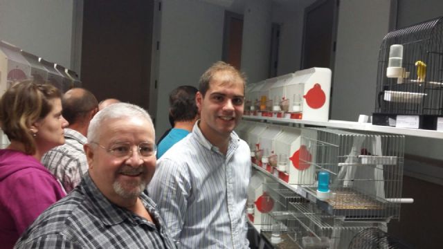 Medio Millar de pájaros participan en el Concurso Ornitológico de San Ginés