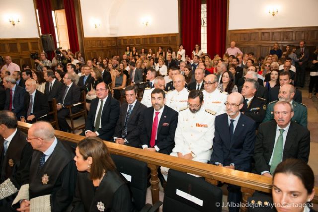 El alcalde asiste a la apertura del año judicial de la Región de Murcia