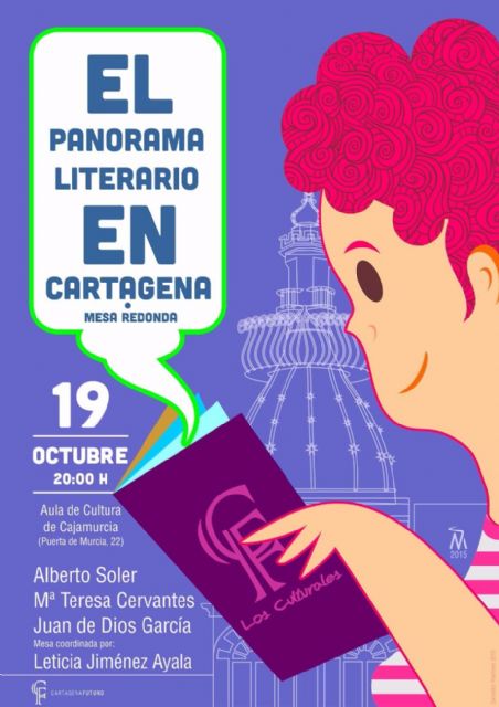La XI edición de Los Culturales presentará la situación  del panorama literario actual de Cartagena