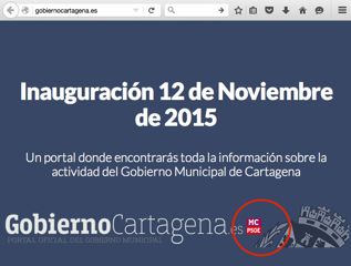 Denuncian que López se hace una web pagada por todos 'para manipular la información con más libertad'
