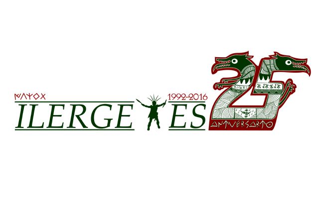 La Tropa Carthaginesa 'Guerreros Ilergetes de Indibil' tiene el honor de presentar el logotipo para la celebración de su 25 aniversario, que se desarrollará en el año festero 2015-16