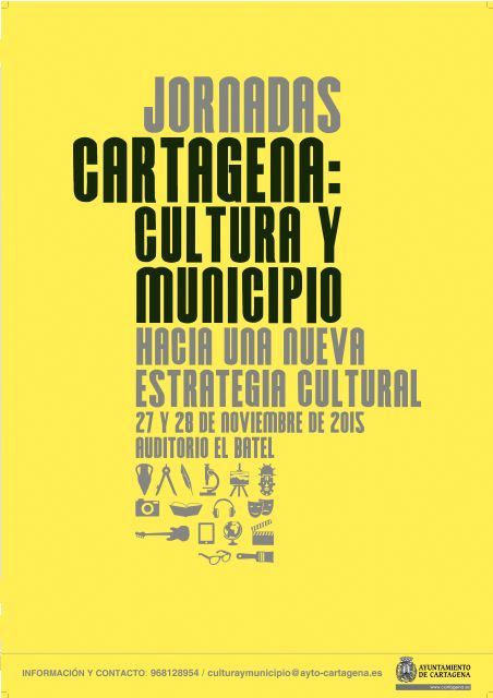 Últimas plazas disponibles para las Jornadas Cartagena: Cultura y Municipio
