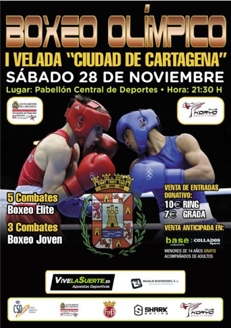 Boxeo Olímpico con 16 púgiles, el sábado 28 en el Pabellón de Deportes