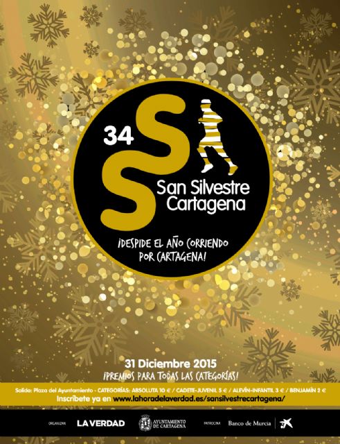 La San Silvestre de Cartagena despedirá el año