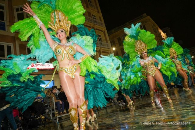 Ruth Lorenzo pregona el Carnaval de Cartagena este viernes al ritmo de batucadas y un concierto de Stolen
