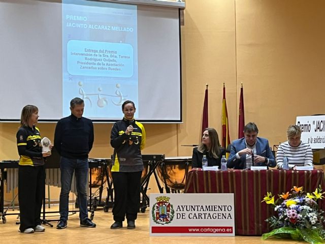 La Asociación Zancadas sobre Ruedas se alza con el XXVI Premio Jacinto Alcaraz MelladoI