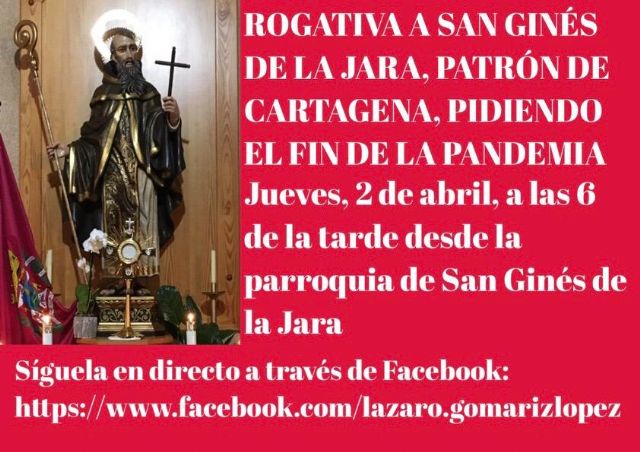 Rogativa al Patrón de Cartagena, San Ginés de la Jara