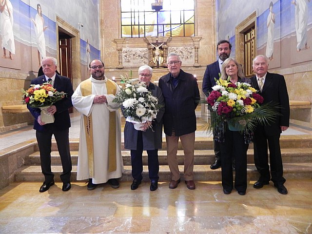 Homenaje a la Virgen de la Caridad, Patrona de la Asociación Cultural de Cartageneros en Tarragona