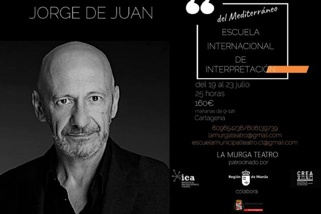 Cuatro referentes de la escena actual formarán en Cartagena a profesionales del teatro en el mes de julio