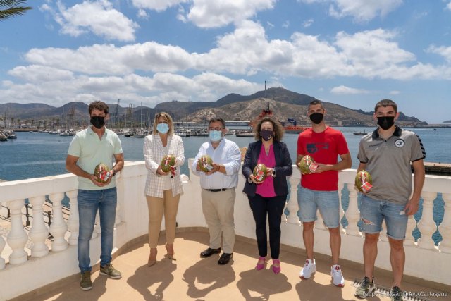 La empresa Jimbo Fresh presenta su melón más cartagenero