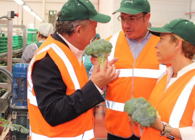 Pedro Antonio Sánchez: 'Estamos trabajando para que este mismo mes haya un riego de socorro al Campo de Cartagena'