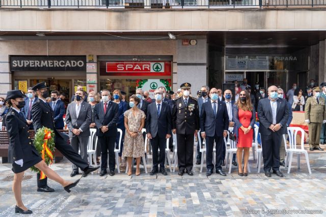 Cartagena celebra el patrón de la Policía Nacional