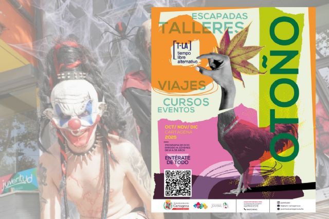 Cartagena presenta el T-LA Otoño con un sinfín de aventuras, viajes, Halloween y planes para jóvenes