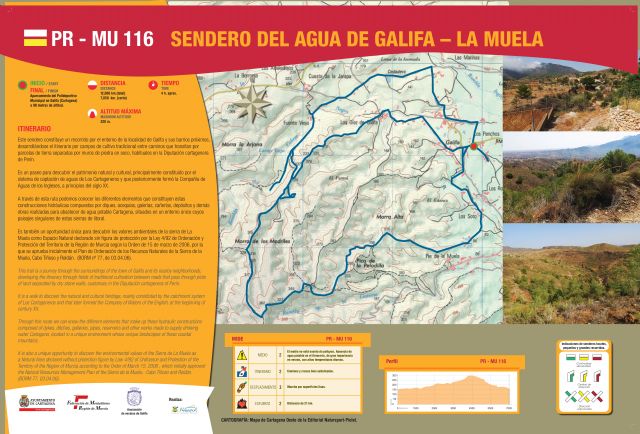 Inauguracion de la ruta Sendero del Agua Galifa - La Muela