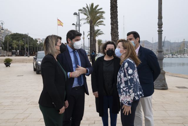 López Miras: 'Cartagena es apuesta segura para la industria offshore que aportará rentabilidad y alta tecnificación al tejido productivo regional'