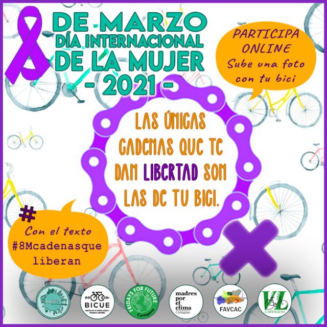 'Las únicas cadenas que te dan libertad son las de tu bici'