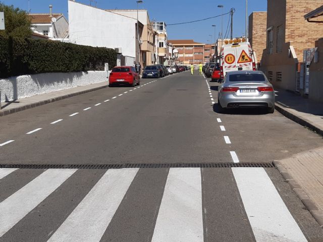 La Concejalía de Vía Pública adecúa aparcamientos disuasorios en Los Dolores