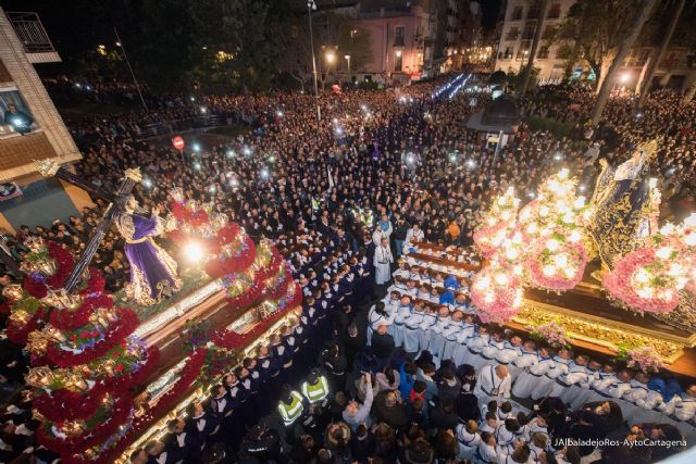Cartagena vibró de nuevo en la recta final de su Semana Santa