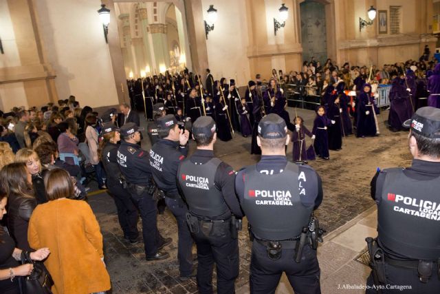 La alcaldesa valora positivamente el desarrollo de la Semana Santa