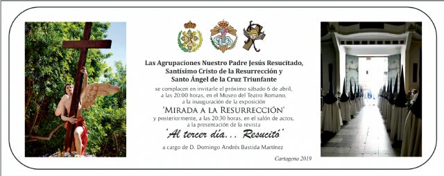 Presentación de la revista ‘Al tercer día… Resucitó’ e inauguración de exposición fotográfica