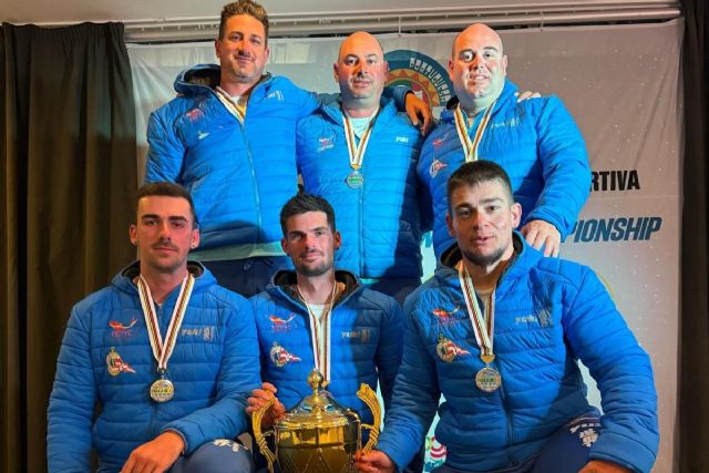 El Club Náutico Santa Lucía, campeón del mundo de pesca desde orilla