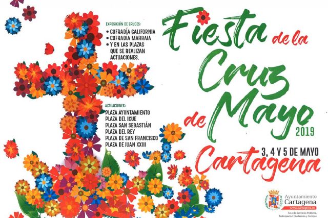 Pasacalles, color y mucha música reinarán en Cartagena con las Cruces de Mayo