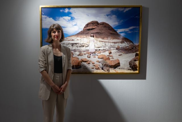 La poética del paisaje conecta con el alma humana en la muestra que Soledad Córdoba expone en Cartagena