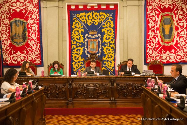 Una veintena de iniciativas de los grupos municipales salen adelante en el pleno