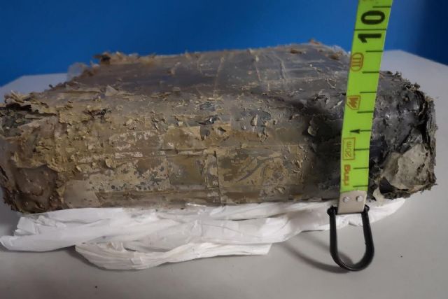 La Policía Local de Cartagena recupera 7,5 kilos de sustancias estupefacientes en aguas de La Manga