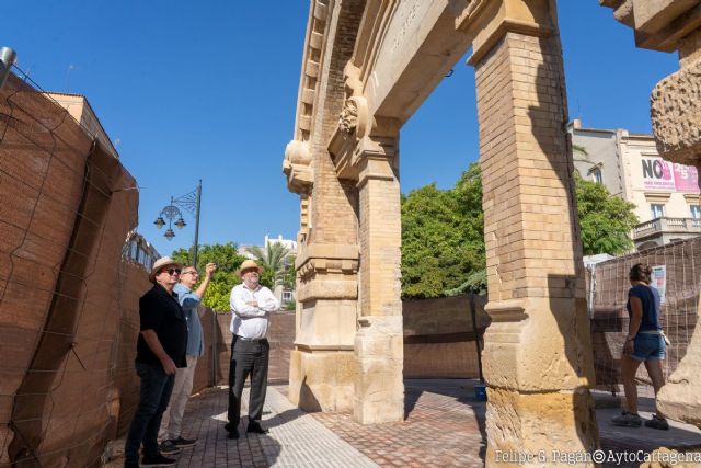 El Ayuntamiento aborda la restauración del Arco de la Milagrosa