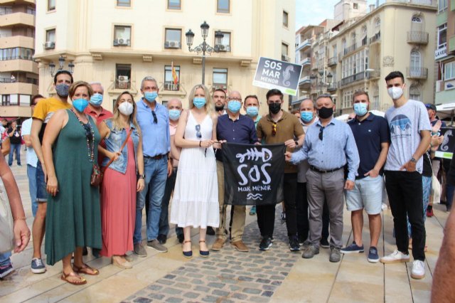 Ciudadanos se une al pasacalle sonoro de Cartagena para defender el reconocimiento de la personalidad jurídica del Mar Menor