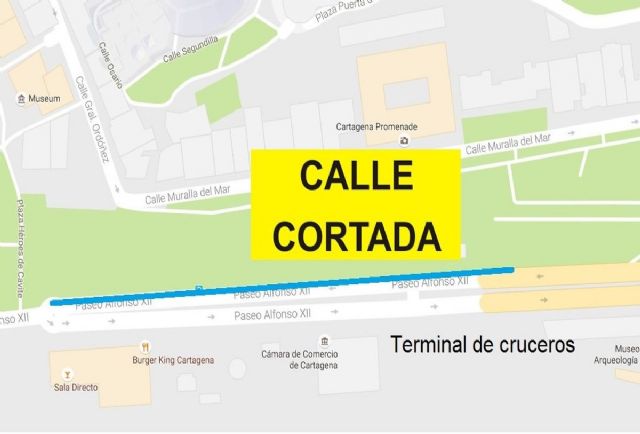 Limitado el acceso de peatones a la zona del muelle por el rodaje de una serie de television