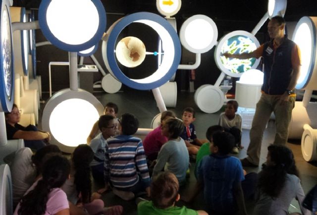 Jovenes de Centros Interculturales visitaron la exposicion ¡H2Oh! Los secretos del agua en tu ciudad