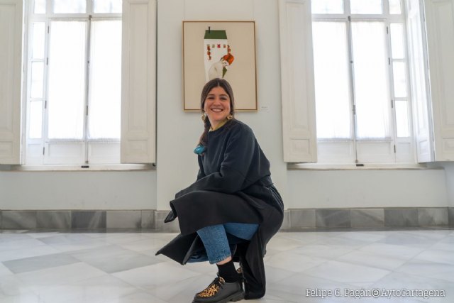 Rocío 'La Pequeña' une los conceptos cuerpo y hogar en su exposición del Palacio Consistorial