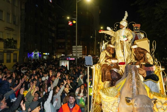 Los Reyes Magos también llevarán la ilusión a barrios y diputaciones de Cartagena