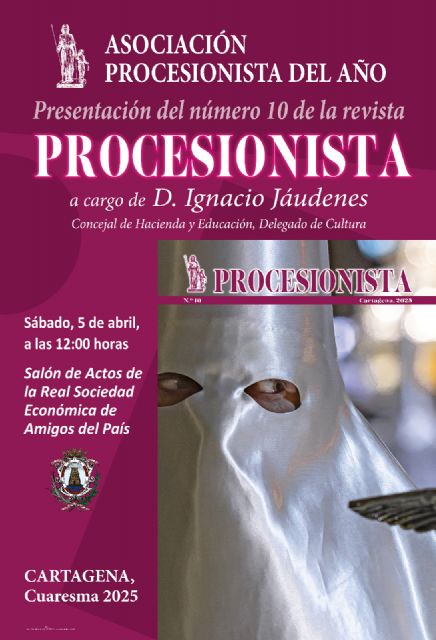 Semana clave para la Asociación Procesionista del Año: acto institucional y nueva edición de la revista