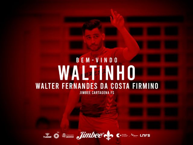 Waltinho se incorpora a la plantilla 2020-2021 del Jimbee Cartagena