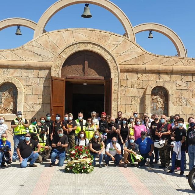 Los Águilas Verdes rezan por las víctimas del coronavirus