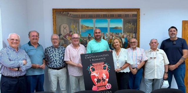 Todos los presidentes de la Federación de Tropas y Legiones solicitan impulsar la llegada de una réplica de la Loba Capitolina a Cartagena